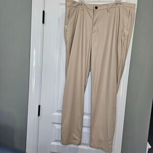 Reebok Men's 40x32 Tan Golf Athletic Pants‎